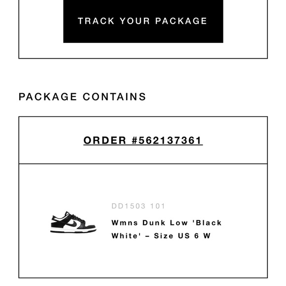 Nike low retro dunk panda - Picture 5 of 5